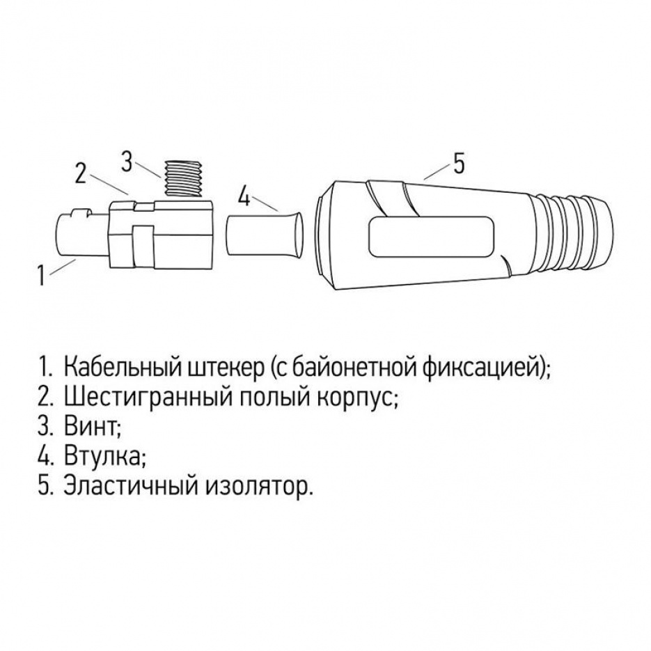 Клемма DX25, 25 мм² REXANT 16-0882